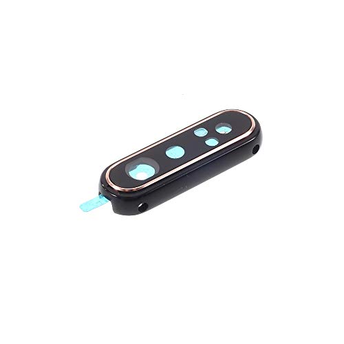 Kompatibel mit Samsung Galaxy A80 SM-A805 A805F Ersatzglas Rückseite Glaslinse Objektiv+Rahmen RING Kamera Back Kamera (schwarz) von generale