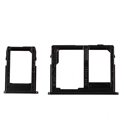 Kompatibel mit Samsung Galaxy J610 J610F (J6 2018 Plus) J6+ Version Dual SIM Tray Try Fach für Nano-SIM-Karte 1 + SIM2 + Steckplatz für Micro-SD-Karte, Schwarz von generale