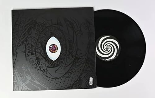 100pre Bad Bunny – Exklusives Schwarz mit Lithograph, 2 x LP von generic