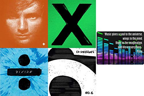 Ed Sheeran: Complete Studio Album Discography CD Collection with Bonus Art Card (No. 6 Collaboration Project / Divide and More) von generic