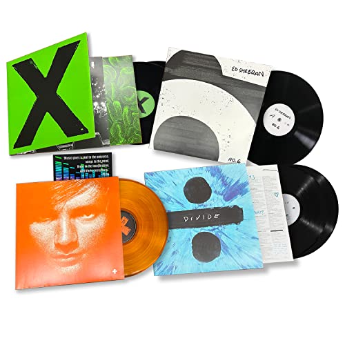 Ed Sheeran: Complete Studio Album Discography Vinyl Collection with Bonus Art Card (No. 6 Collaboration Project / Divide and More) von generic