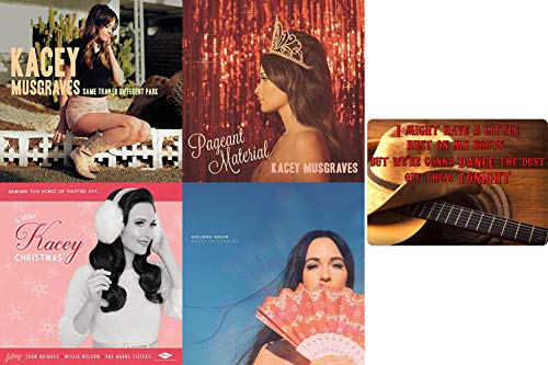 Kacey Musgraves Complete Discography 4 CD Studio Album Collection with Bonus Art Card (Same Trailer Different Park / Pageant Material / A Very Kacey Christmas / Golden Hour) von generic
