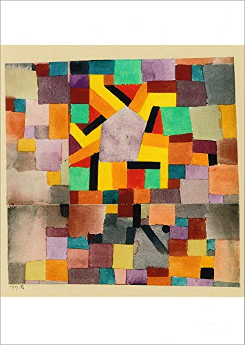 Kunstkarte Paul Klee Mit violettem Fünfeck von generic