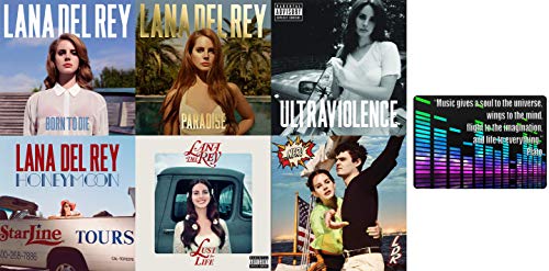 Lana Del Rey: Complete 6 CD Album Collection ( Born to Die / Ultraviolence / Lust for Life / and More ) with Bonus Art Card von generic