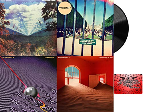 Tame Impala: Complete Vinyl Studio Album Discography (Innerspeaker / Lonerism / Currents / The Slow Rush) with Bonus Art Card von generic