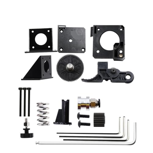 for Titan Extruder Kit Remote Direct Extrusion DIY J-Kopf for Bowden Montage Filament FDM 3D Drucker Teile, for Reprap Ender3 CR10 (Color : Black Extruder only) von generic