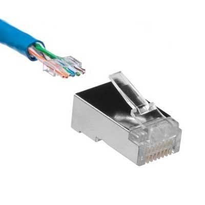Generica – Anschluss rj45-m CAT6 METALICO (Beutel 100 Stück Generica – Anschluss rj45-m CAT6 METALICO (Beutel 100 Stück von generica