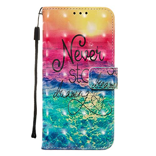 Hülle für Samsung Galaxy S20 Handyhülle 3D Gemalt PU Leder Hülle Handy Tasche Flip Wallet Case Cover mit Ständer Kartenfach und Magnet Schutzhülle für Samsung Galaxy S20, Sonnenaufgang von generies