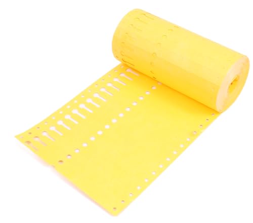 1000 Tyvek Schlaufen-Etiketten 160 x 1,27 mm - sehr reißfest + wetterbeständig 61278 Farbe Gelb 1000 Tyvek Schlaufen-Etiketten 160 x 1,27 mm - sehr reißfest + wetterbeständig 61278 Farbe Gelb von generisch