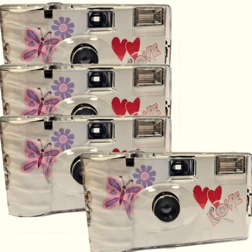 4X 1A Photo PORST Einwegkamera Hochzeit Schmetterling je 27 Aufnahmen 4X 1A Photo PORST Einwegkamera Hochzeit Schmetterling je 27 Aufnahmen von generisch