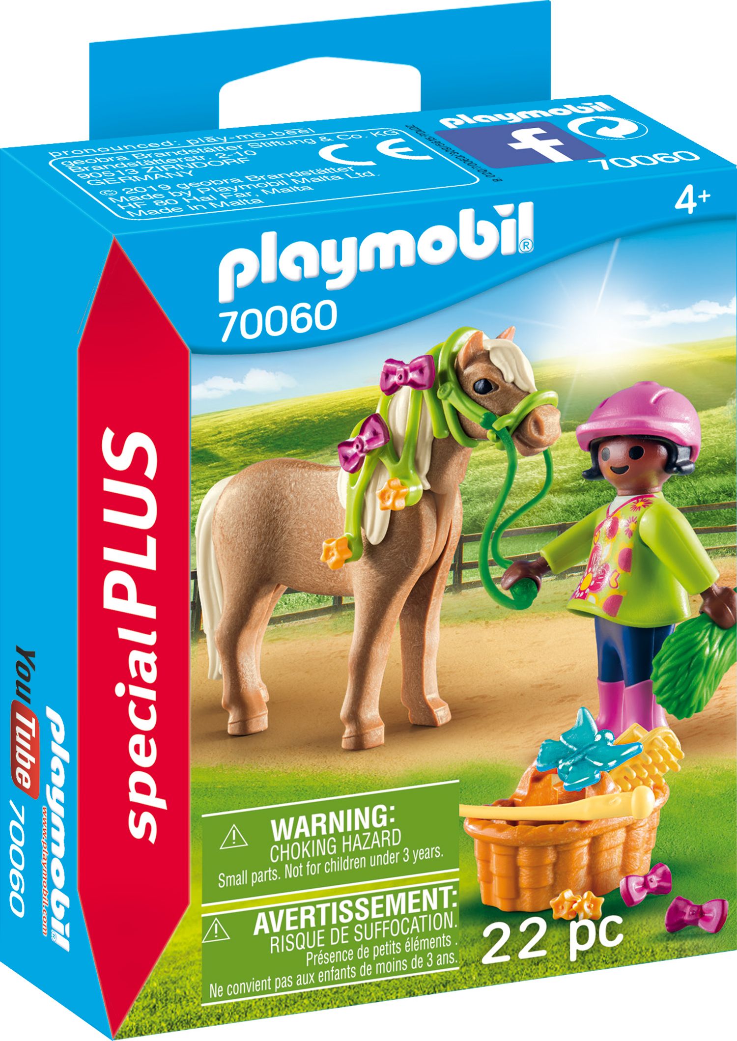 PLAYMOBIL 70060 - Special Plus - Mädchen mit Pony von geobra Brandstätter Stiftung & Co. KG