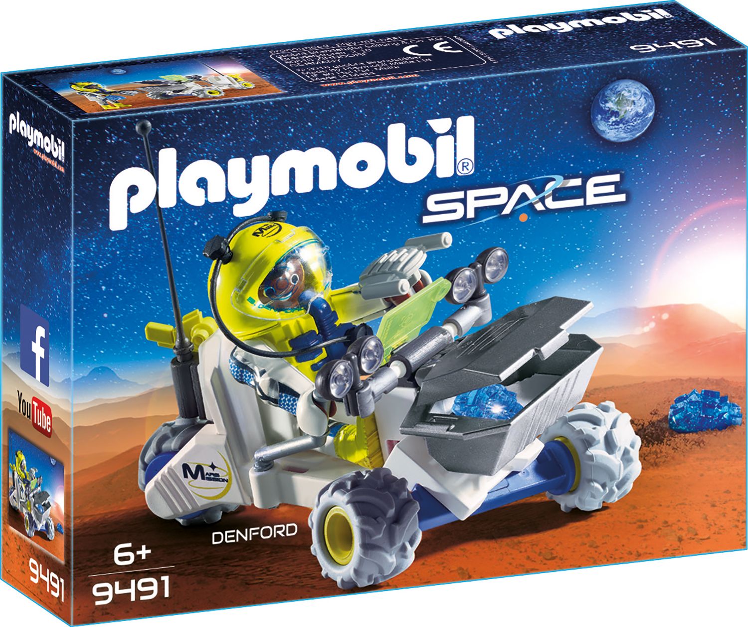 PLAYMOBIL 9491 Space Mars Trike von geobra Brandstätter Stiftung & Co. KG