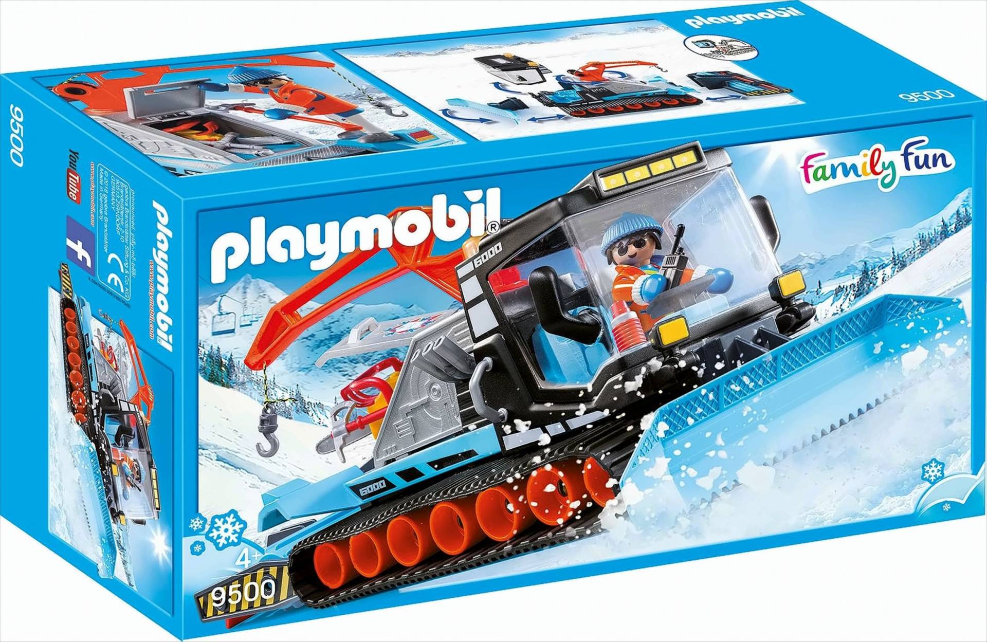 PLAYMOBIL 9500 - Family Fun - Pistenraupe von geobra Brandstätter Stiftung & Co. KG