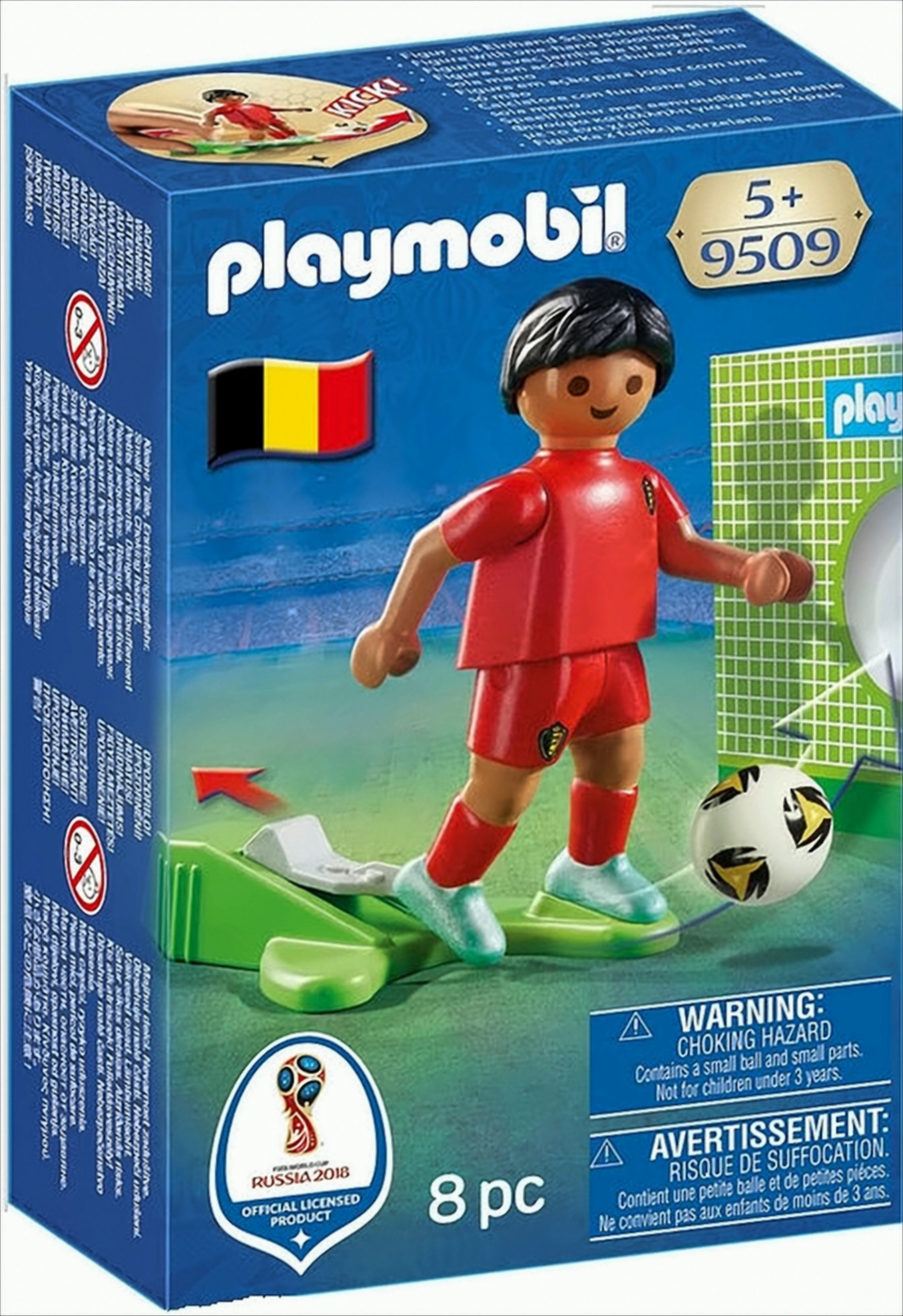 PLAYMOBIL 9509 - Nationalspieler Belgien von geobra Brandstätter Stiftung & Co. KG