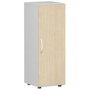 geramöbel Aktenschrank Flex, S-343102-AL lichtgrau, ahorn 2 Fachböden 40,0 x 42,0 x 110,4 cm von geramöbel