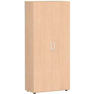 geramöbel Aktenschrank Flex, S-385100-BB buche 4 Fachböden 80,0 x 42,0 x 180,8 cm von geramöbel