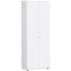 geramöbel Aktenschrank Flex, S-386002-WW weiß 5 Fachböden 80,0 x 42,0 x 216,0 cm von geramöbel