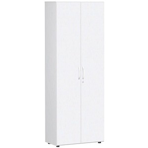 geramöbel Aktenschrank Flex, S-386100-WW weiß 5 Fachböden 80,0 x 42,0 x 216,0 cm von geramöbel