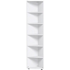 geramöbel Eckregal Flex weiß 40,0 x 40,0 x 216,0 cm geramöbel Eckregal Flex weiß 40,0 x 40,0 x 216,0 cm von geramöbel