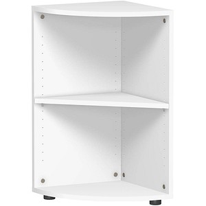 geramöbel Eckregal Flex weiß 40,0 x 40,0 x 75,2 cm geramöbel Eckregal Flex weiß 40,0 x 40,0 x 75,2 cm von geramöbel