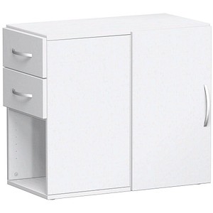 geramöbel Flex Standcontainer weiß 2 Auszüge 80,0 x 42,0 x 72,0 cm geramöbel Flex Standcontainer weiß 2 Auszüge 80,0 x 42,0 x 72,0 cm von geramöbel