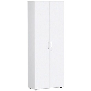 geramöbel Garderobenschrank Flex, S-386128-WW weiß 2 Fachböden 80,0 x 42,0 x 216,0 cm geramöbel Garderobenschrank Flex, S-386128-WW weiß 2 Fachböden 80,0 x 42,0 x 216,0 cm von geramöbel