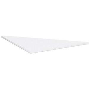 geramöbel Verbindungsplatte Flex weiß, dreieckig 80,0 x 80,0 x 2,5 cm geramöbel Verbindungsplatte Flex weiß, dreieckig 80,0 x 80,0 x 2,5 cm von geramöbel