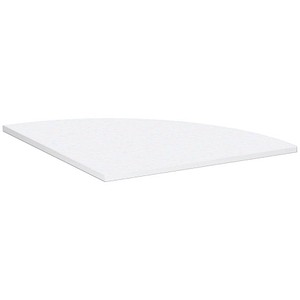 geramöbel Verbindungsplatte Flex weiß, dreieckig abgerundet 80,0 x 80,0 x 2,5 cm geramöbel Verbindungsplatte Flex weiß, dreieckig abgerundet 80,0 x 80,0 x 2,5 cm von geramöbel