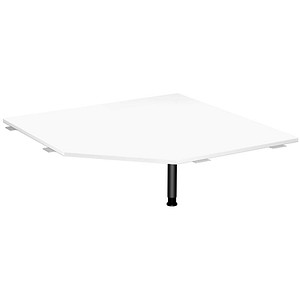 geramöbel Verbindungsplatte höhenverstellbar Flex weiß, anthrazit fünfeckig 122,5 x 122,5 x 68,0 - 80,0 cm geramöbel Verbindungsplatte höhenverstellbar Flex weiß, anthrazit fünfeckig 122,5 x 122,5 x 68,0 - 80,0 cm von geramöbel