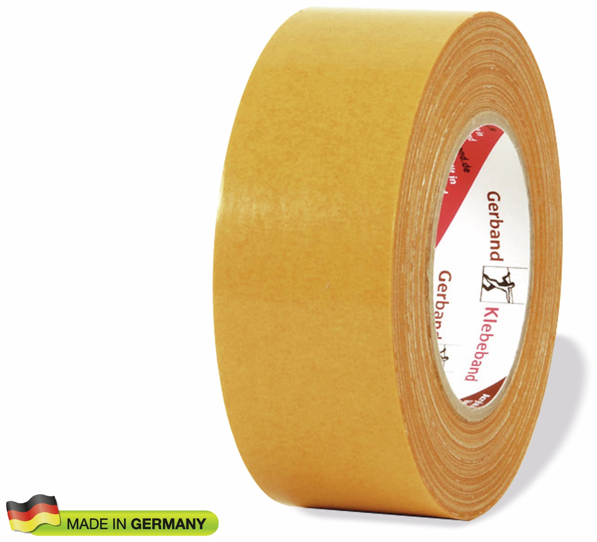 GERBAND Gewebe-Klebeband Doppelseitig 945, 50 mm x 10m von gerband