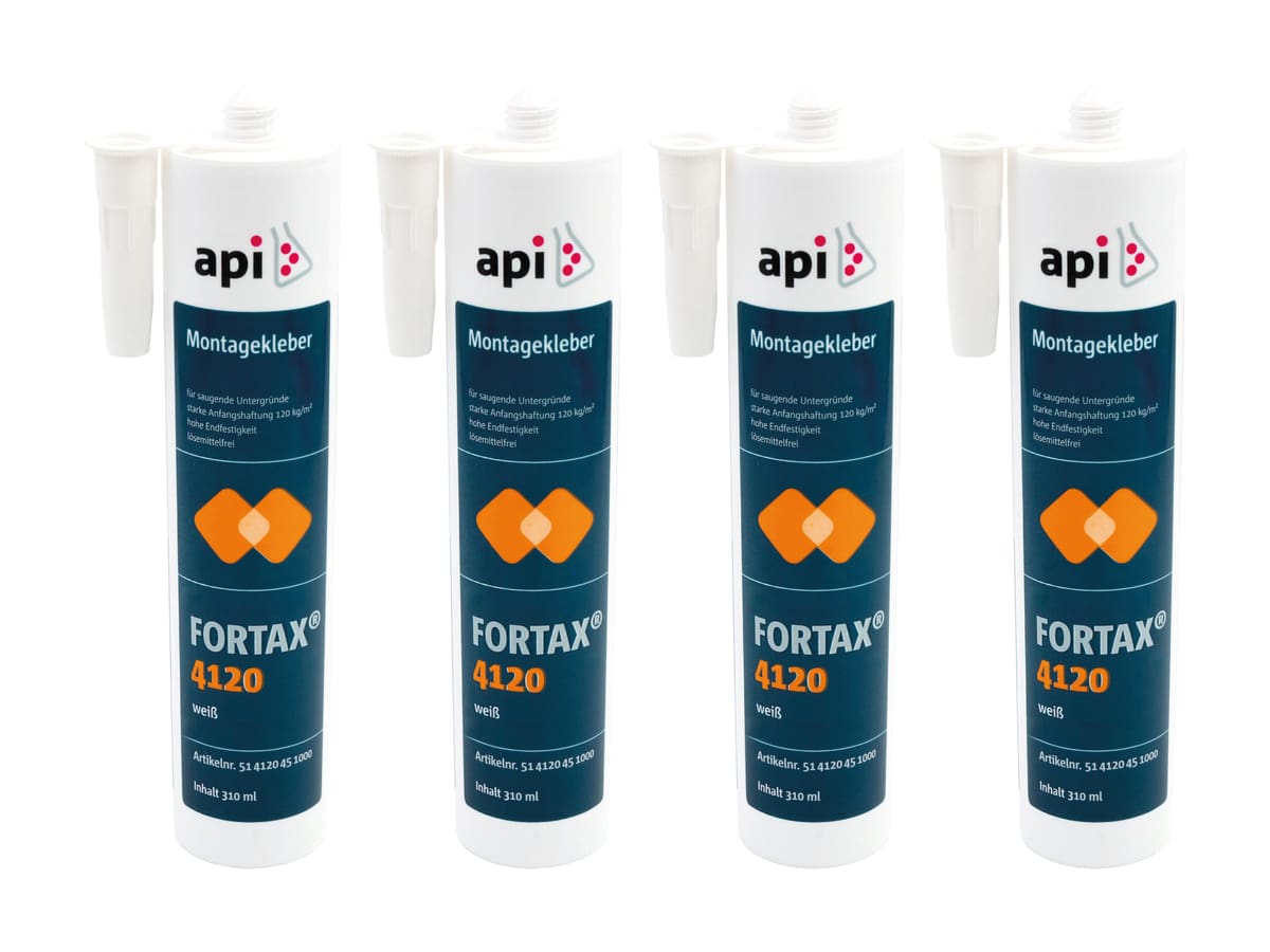 GERBAND Montagekleber, FORTAX 4120, 310 ml, 4 Stück GERBAND Montagekleber, FORTAX 4120, 310 ml, 4 Stück von gerband