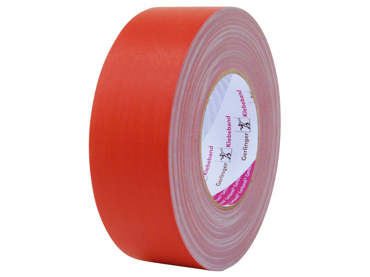 GERBAND Zellwollgewebe-Klebeband 258, 50 mm x 50 m, mattrot GERBAND Zellwollgewebe-Klebeband 258, 50 mm x 50 m, mattrot von gerband