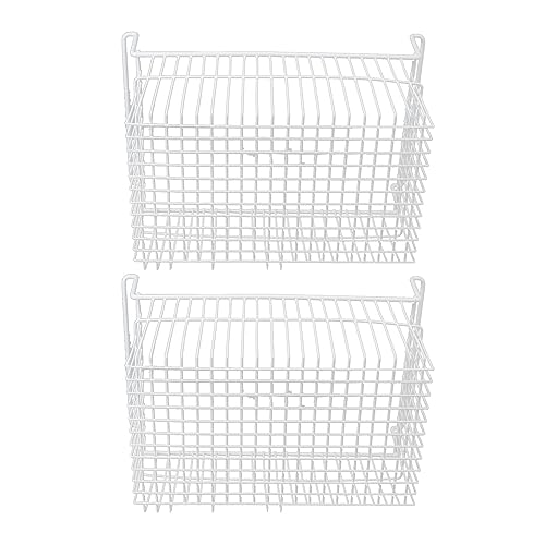 Gefriertruhenkorb, Gefriertruhen-Aufbewahrungsbehälter, Großes Fassungsvermögen, PE-Beschichtung, Einfacher Zugang, 2 Stück für die Speisekammer (86,5 x 28 x 27 cm mit 9 cm Gefriertruhenkorb, Gefriertruhen-Aufbewahrungsbehälter, Großes Fassungsvermögen, PE-Beschichtung, Einfacher Zugang, 2 Stück für die Speisekammer (86,5 x 28 x 27 cm mit 9 cm von gernie