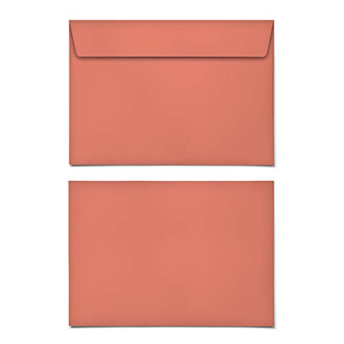 (10 x) Briefumschläge DIN-C6 - Orange Briefumschlag Kuvert Briefkuvert Umschlag von gestaltenlassen.com