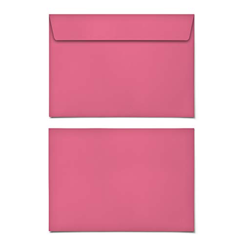 (10 x) Briefumschläge DIN-C6 - Pink Briefumschlag Kuvert Briefkuvert Umschlag von gestaltenlassen.com
