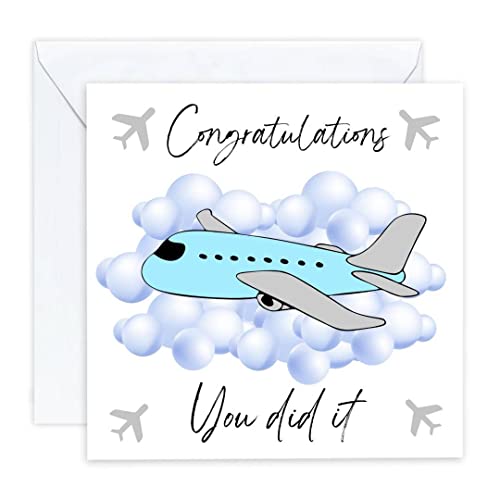 Fluggesellschaft Pilot Captain Congratulations you did it Karte qualifizieren usw. Flugzeug Fluggesellschaft Pilot Captain Congratulations you did it Karte qualifizieren usw. Flugzeug von gfc