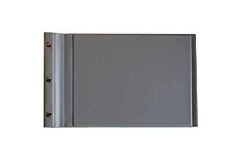 Wechselmappe, Original GGM, mit 3 Druckknöpfen DIN A4 Farbe: grau von ggm