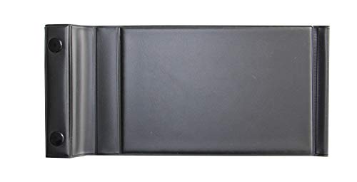 Wechselmappe DIN A6 lang mit 2 Druckknöpfen, Farbe: schwarz, Original ggm von ggm