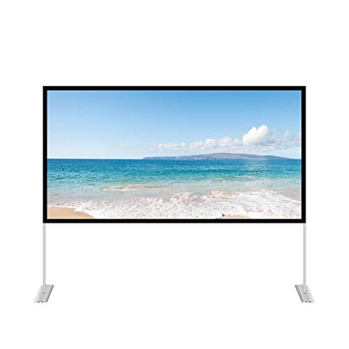 Projector Protective Outdoor Portable Folding Screen 16:9 84 100 120 Inch Home Outdoor KTV Office 3D HD Projection Scree (Größe: 72 Zoll) von ghghnrtgefrgnhnxdf
