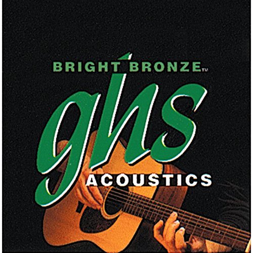 GHS™ Strings »BRIGHT BRONZE™ BB80 12-STRING ACOUSTIC GUITAR« Saiten für 12-Saitige Akustik-Gitarre - 80/20 Bronze - Light: 011-048 von GHS H10 Ukulele