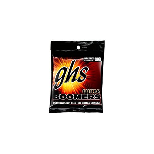 GHS Guitar Boomers - GBUL - Electric Guitar String Set, Ultra Light, .008-.038 von ghs