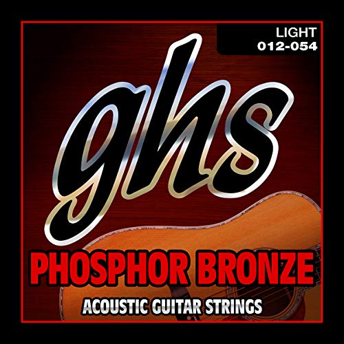 GHS Phosphor Bronze - S325 - Acoustic Guitar String Set, Light, .012-.054 von GHS H10 Ukulele