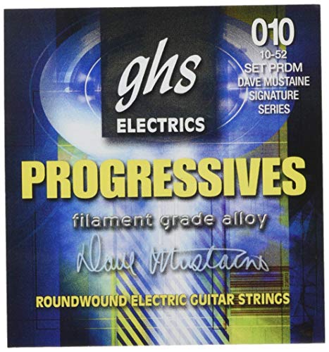 GHS Progressives - PRDM - Electric Guitar String Set, Thin-Thick, .010-.052 von ghs