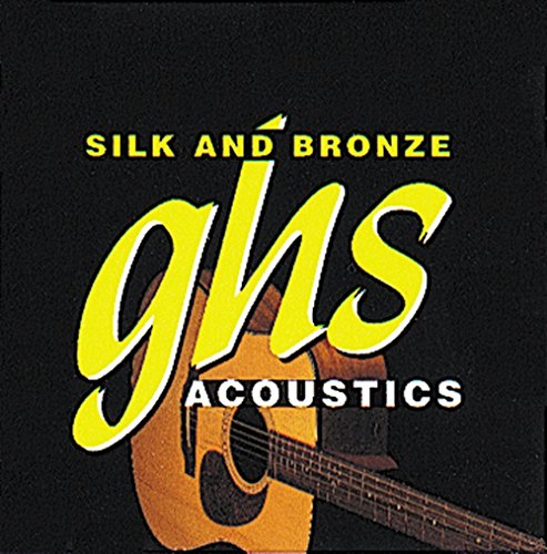GHS Silk and Bronze - 370 - Acoustic Guitar String Set, Phosphor Bronze, Light, .011-.049 von ghs