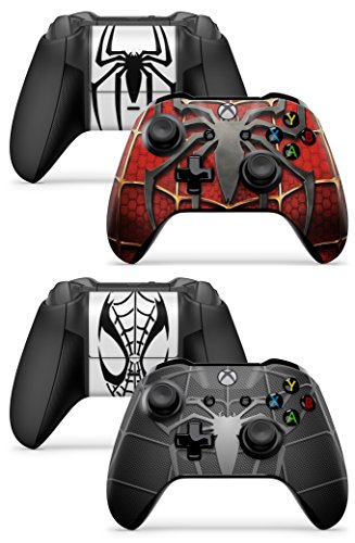 giZmoZ n gadgetZ GNG Xbox One X, Xbox One S, Xbox One Motiv: Spiderman 2er-Set mit Aufklebern für Controller von giZmoZ n gadgetZ