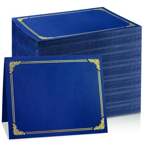 gisgfim Urkundenhalter, Diplomhüllen, einseitig, Goldfolienrand, Auszeichnungszertifikathüllen für Briefform, 21,6 x 27,9 cm, Zertifikate, Karton, Dokumentenpapier, Aufbewahrung, Organizer, Königsblau gisgfim Urkundenhalter, Diplomhüllen, einseitig, Goldfolienrand, Auszeichnungszertifikathüllen für Briefform, 21,6 x 27,9 cm, Zertifikate, Karton, Dokumentenpapier, Aufbewahrung, Organizer, Königsblau von gisgfim