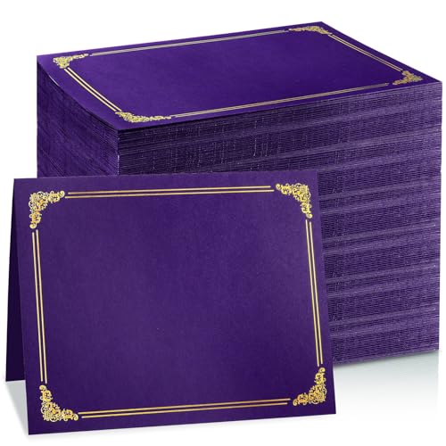 gisgfim Urkundenhalter, Diplomhüllen, einseitig, Goldfolienrand, Auszeichnungszertifikathüllen für Briefform, 21,6 x 27,9 cm, für Zertifikate, Karton, Dokumentenpapier, Aufbewahrung, Organizer gisgfim Urkundenhalter, Diplomhüllen, einseitig, Goldfolienrand, Auszeichnungszertifikathüllen für Briefform, 21,6 x 27,9 cm, für Zertifikate, Karton, Dokumentenpapier, Aufbewahrung, Organizer von gisgfim