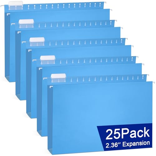 gisgfim Verstärkte Hängemappen, 28,9 x 43,2 cm, 1/5-Schnitt, robuste Hängemappen, mit Kunststoff-Tabs und Etikettenkarten, erweiterbare Aufhänger, Akten-Organizer für Zeichnungen, technische Dokumente gisgfim Verstärkte Hängemappen, 28,9 x 43,2 cm, 1/5-Schnitt, robuste Hängemappen, mit Kunststoff-Tabs und Etikettenkarten, erweiterbare Aufhänger, Akten-Organizer für Zeichnungen, technische Dokumente von gisgfim