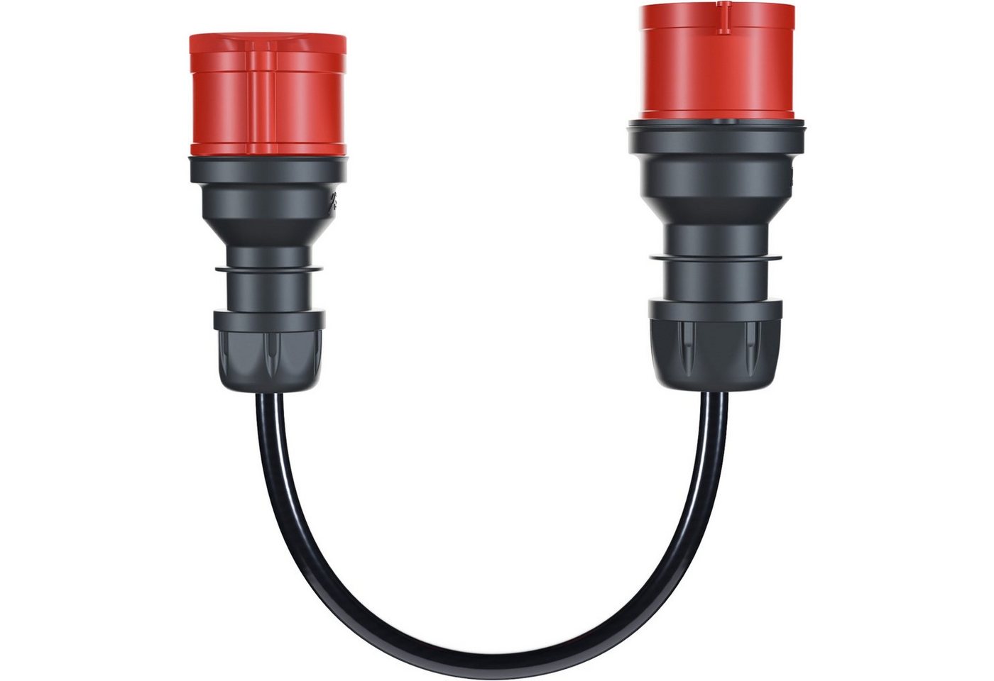 go-e Adapter für Gemini flex 11 kW, CEE rot Drehstrom 16A > CEE rot 32A KFZ-Netzteil von go-e