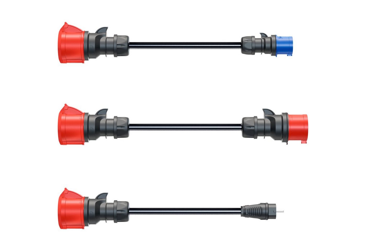 go-e go-e Adapterset für Gemini flex 22 kW, 3-teiliges KFZ-Netzteil go-e go-e Adapterset für Gemini flex 22 kW, 3-teiliges KFZ-Netzteil von go-e